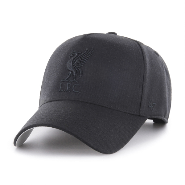 47 Brand Liverpool FC EPL MVP DT Snapback Black/Black OSFM EPL-MPDTP04WBP-BKE