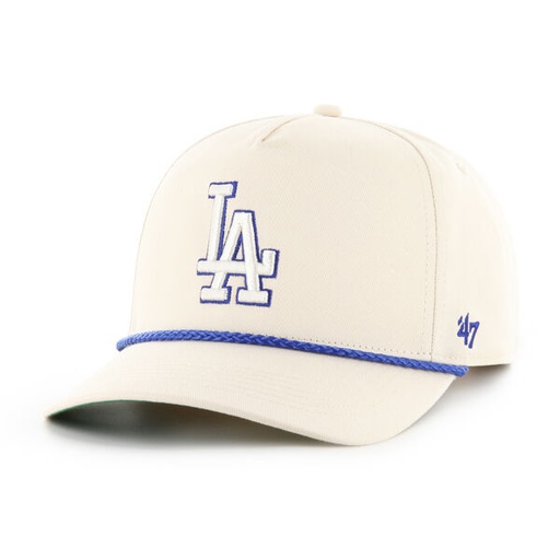 [198589491019] 47 Brand Los Angeles Dodgers Hitch Rope Natural OSFM