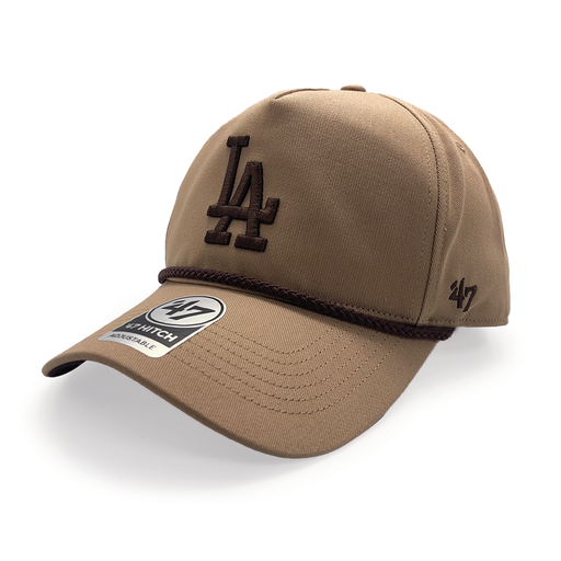 [198052567401] 47 Brand Los Angeles Dodgers MLB Hitch Rope Khaki OSFM B-ROPHC12GWP-KHA