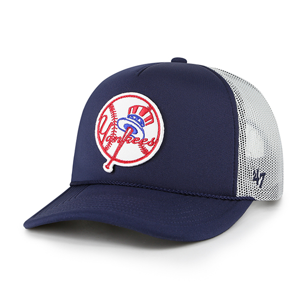 47 Brand New York Yankees MLB Trucker FM Navy OSFM BCPTN-PFOAM17KPP-NY68