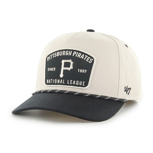 [196505843263] 47 Brand Pittsburgh Pirates MLB Bone/Lunar OSFM B-LUNRH20GWP-BN