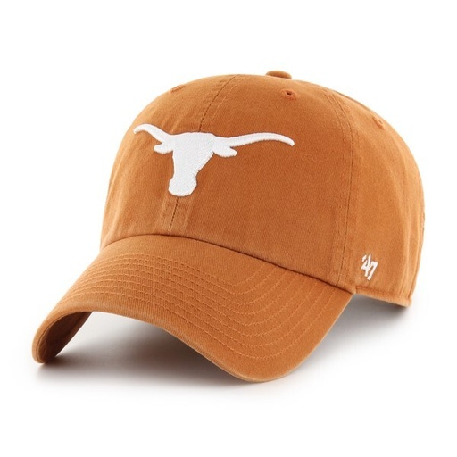 [197723962330] 47 Brand Texas Longhorns Clean Up Core Burnt Orange OSFM