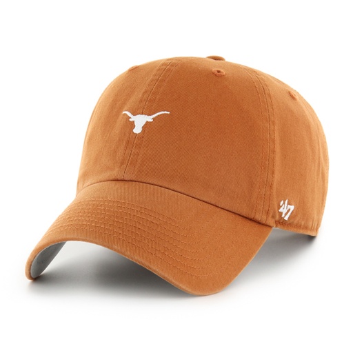 [198304513255] 47 Brand Texas Longhorns NCAA Clean Up Seasonal Burnt Orange OSFM C-BSRNR1097GWS-BO