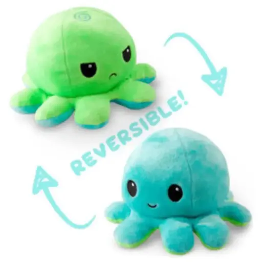 [9340457033284] Mini Mates Jellyfish Medium Plush | 19cm| Mini Mates (Blue/Green)