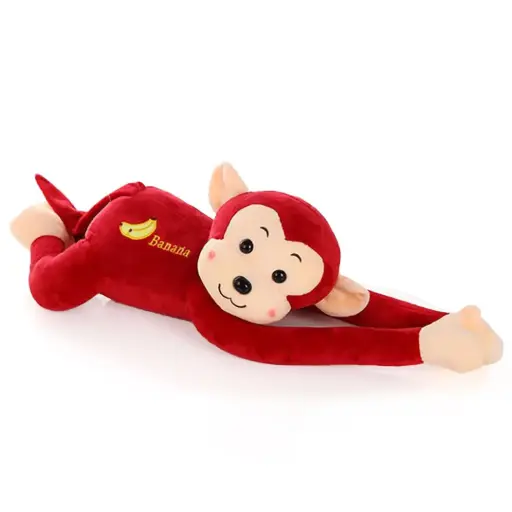 [9340457032829] Mini Mates Swinging Monkey Large Plush | 24cm (Red)