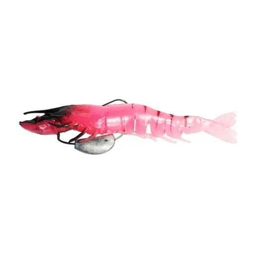 [8887113668493] FishArt Supa Shrimp | 3.5" 12g | Pink Tiger