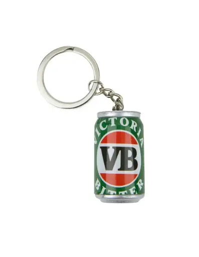 [9358517029894] Gilroy Co. Victoria Bitter Can Keychain Green