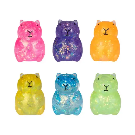 [9318051155718] Smoosho's Squishy Glitter Capybara