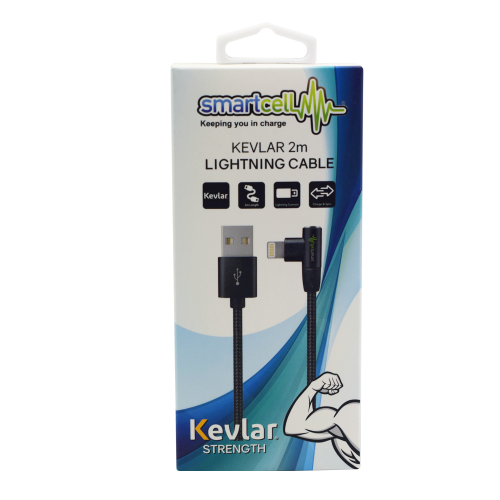 Smartcell Kevlar Lightning Cable | 2m