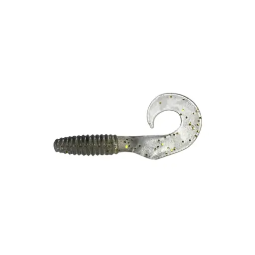 [9340457025159] Madmic's 2.5in Ribbed Grub | Dirtyworm | 8 Pack