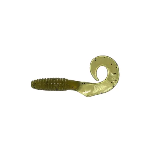 [9340457025166] Madmic's 2.5in Ribbed Grub | Leprechaun | 8 Pack