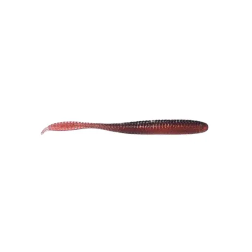 [9340457025050] Madmic's 4in Ribbedworm | Toffee Apple | 6 Pack