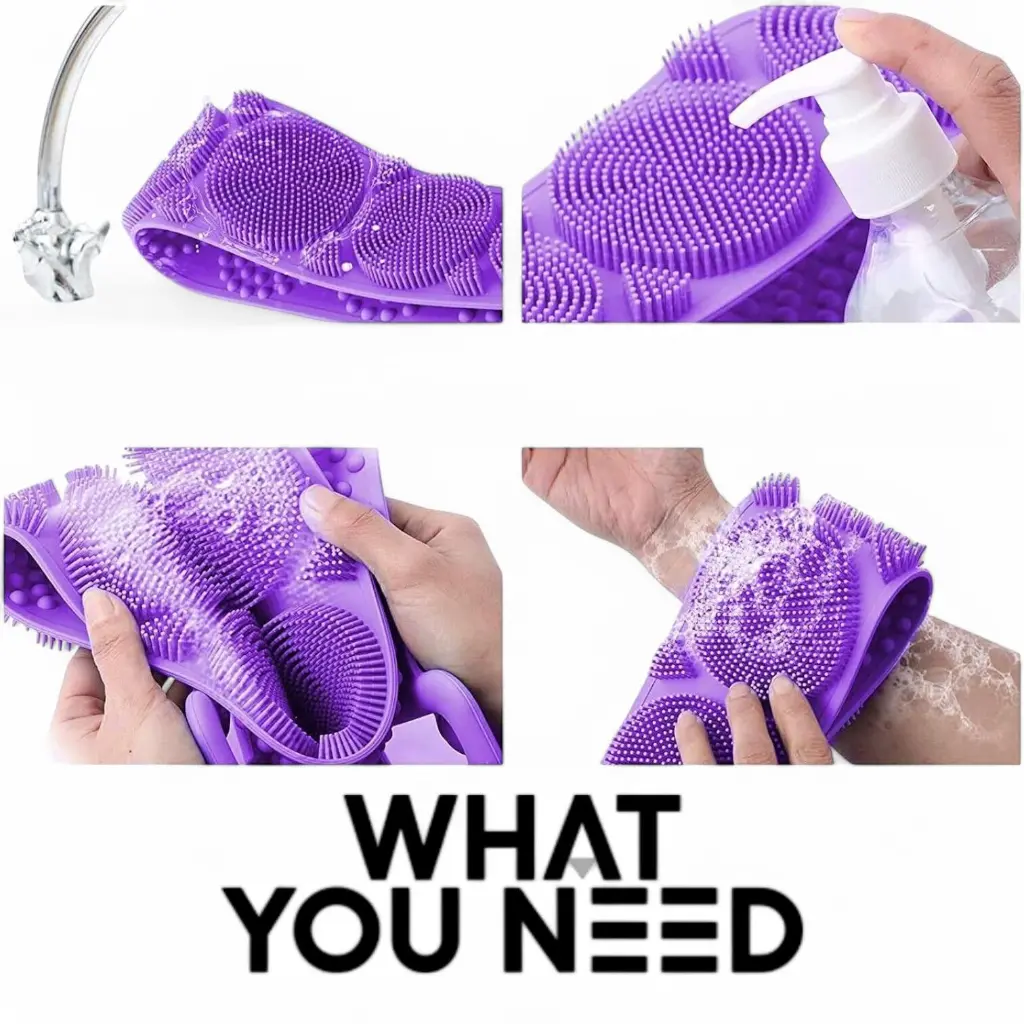 What You Need - Exfoliating Body Back Scrubber