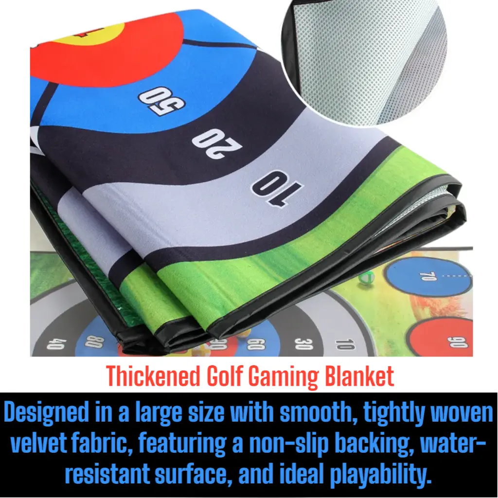 What You Need - Golf Chipping Game Mat Set