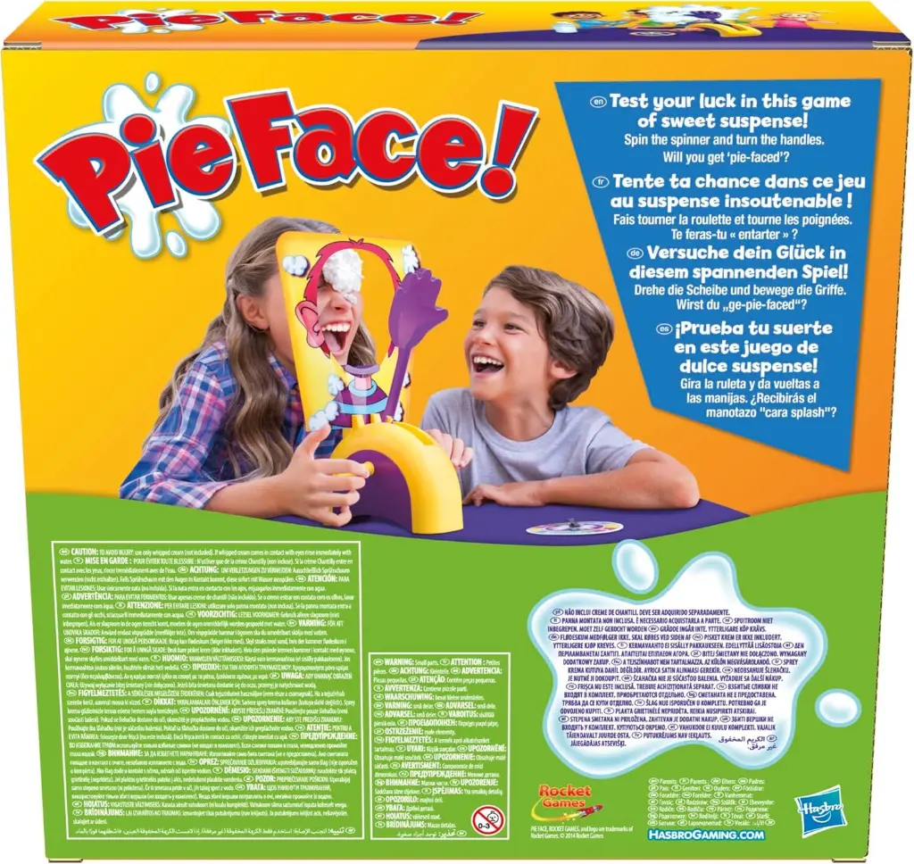 What You Need - Pie Face Family Game
