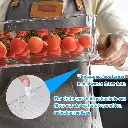 What You Need - 10 Pack Stackable Fridge Organizer w Lids