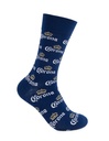 Foot-ies - Foot-ies Corona Organic Cotton Socks Corona Logo Navy Size 8 to 13