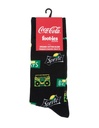 Foot-ies Sprite Organic Cotton Socks Sprite Beats Black Size 8 to 13_14650