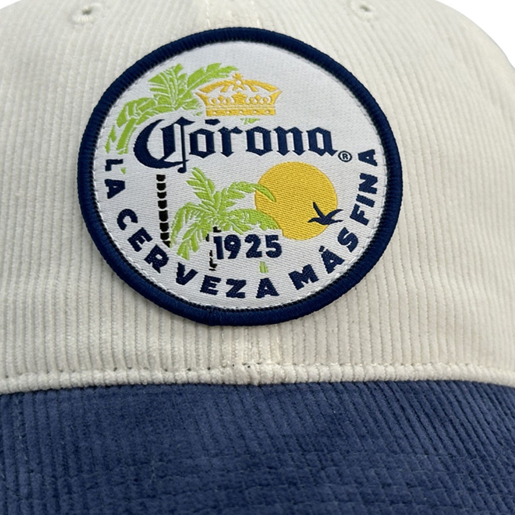 Gilroy Co. Corona Ball Park Patch Cord White/Navy OSFM_14705