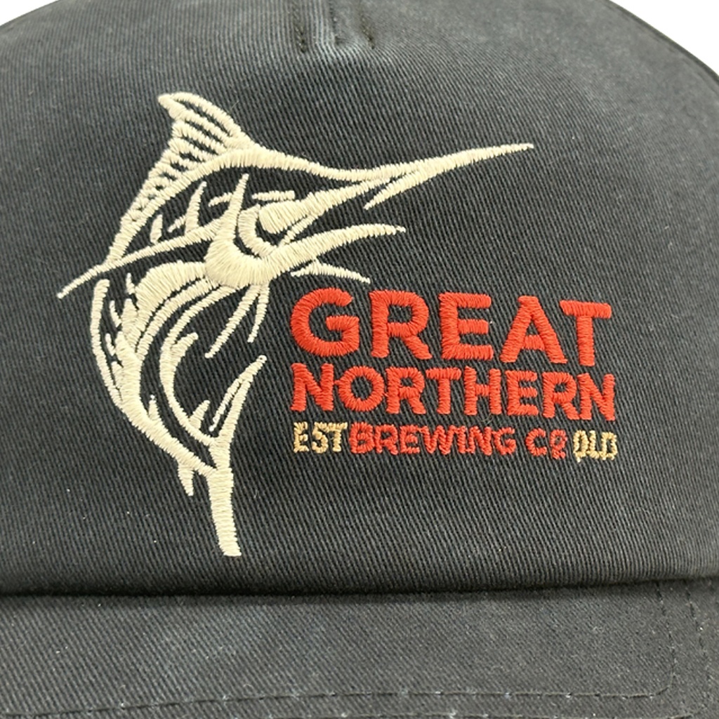 Gilroy Co. - Gilroy Co. Great Northern Surplus Logo Navy OSFM