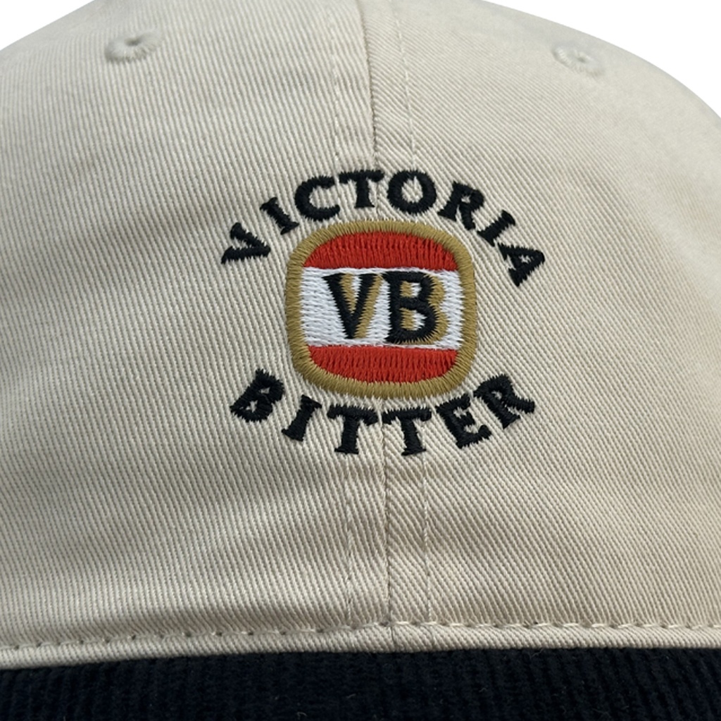 Gilroy Co. - Gilroy Co. Victoria Bitter Ball Park Vintage Micro Two-Tone Black/Ivory OSFM