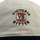 Gilroy Co. Victoria Bitter Ball Park Vintage Micro Two-Tone Black/Ivory OSFM_14717
