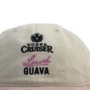 Gilroy Co. Vodka Cruiser Ball Park Lush Two-Tone Cord Ivory/Light Pink OSFM_14725