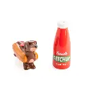 Flavour Mates - Flavour Mates Sausage Dog & Ketchup Salt & Pepper Set