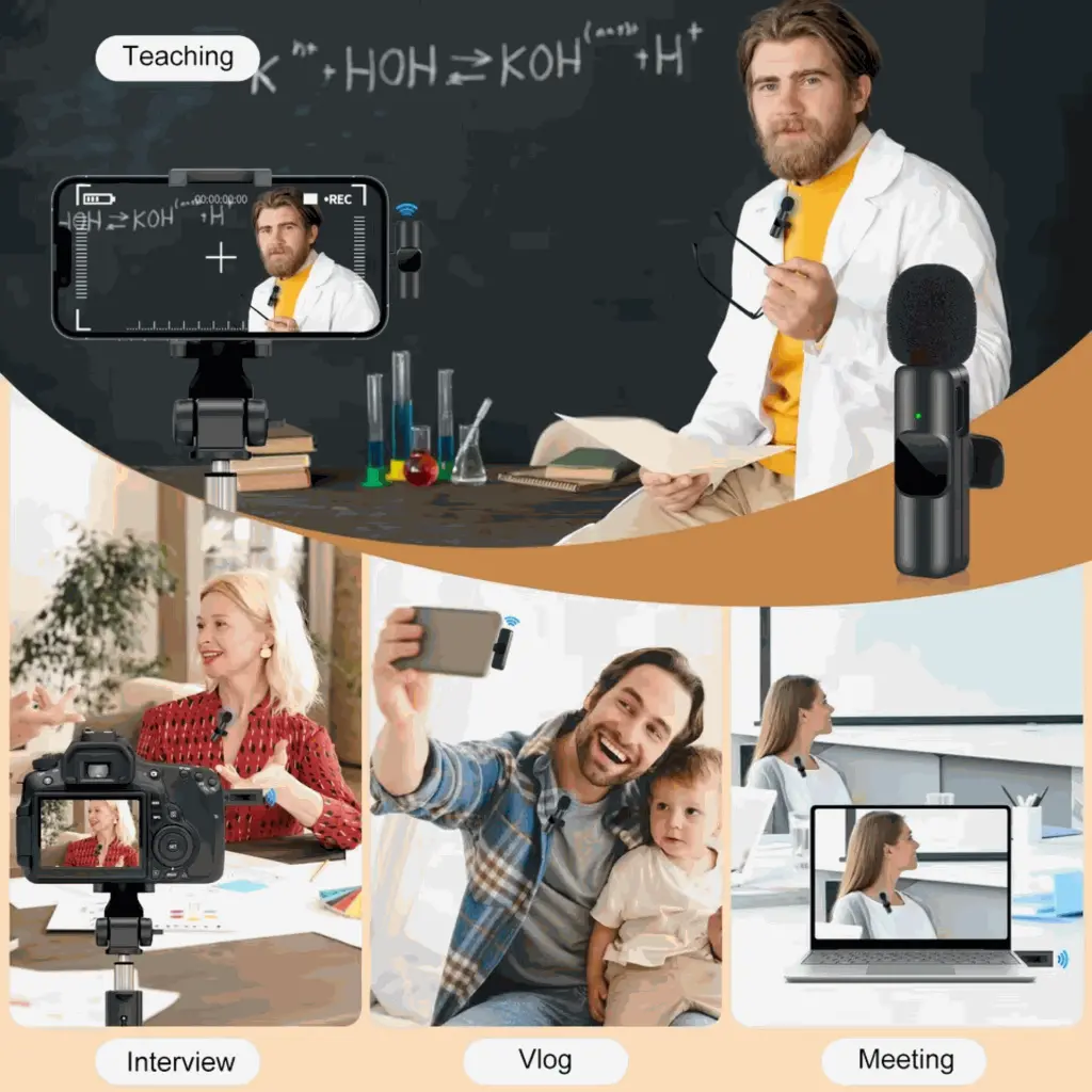 2 Wireless Microphone's Microphone For iPhone_162