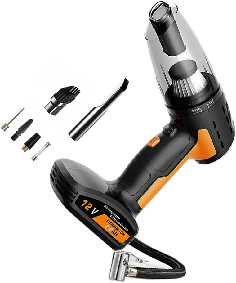 What You Need - 4-in-1 Handheld Car Vacuum Cleaner | 120W | Tire Inflator