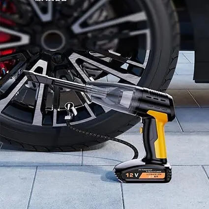 4-in-1 Handheld Car Vacuum Cleaner | 120W | Tire Inflator_167