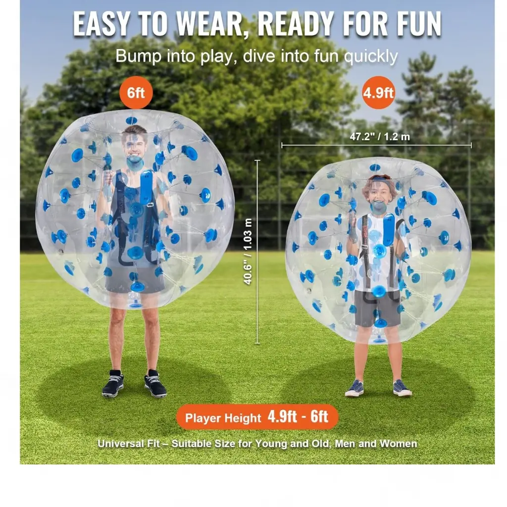 What You Need - Adult Outdoor Zorb Ball | Ultimate Fun & Fitness