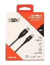 3SIXT - 3SIXT Charge & Sync Cable USB-C to Lightning | Black | 2m