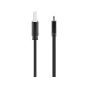 3SIXT - 3SIXT Charge & Sync Cable with Micro USB Connector | Black | 1m