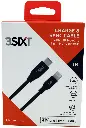 3SIXT - 3SIXT Charge & Sync Cable with USB-C to Lightning Connector | Black | 1m