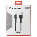 3SIXT - 3SIXT Tough USB-A to Micro USB Cable | Black | 1.2m