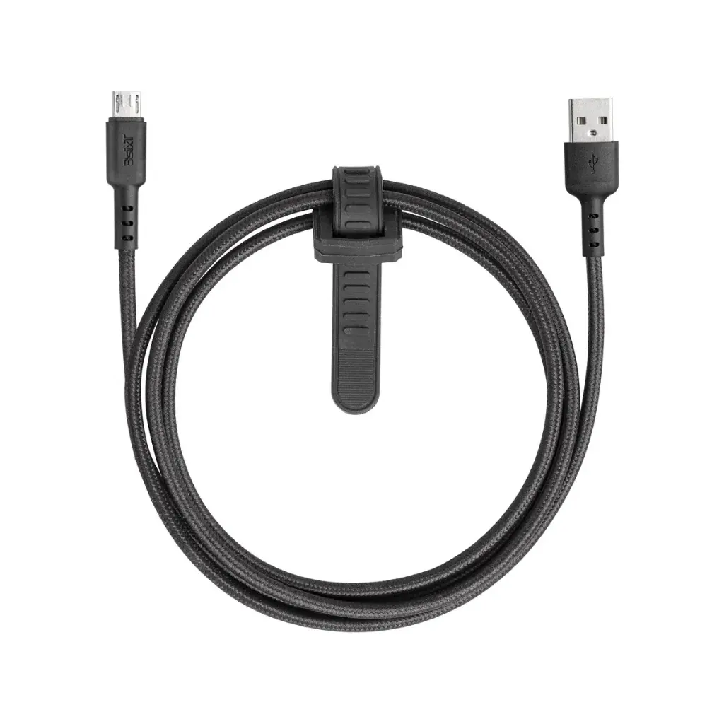 3SIXT - 3SIXT Tough USB-A to Micro USB Cable | Black | 1.2m