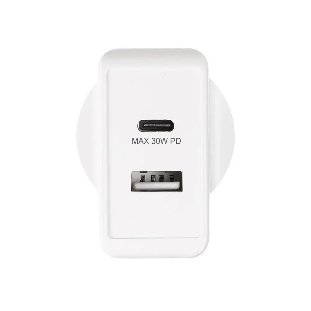 3SIXT - 3SIXT Wall Charger USB-C PD | White | 30 W 2.4A