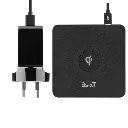 3SIXT - 3SIXT Wireless Charger for Apple & Android | Black | 7.5W / 10W Fast Charge