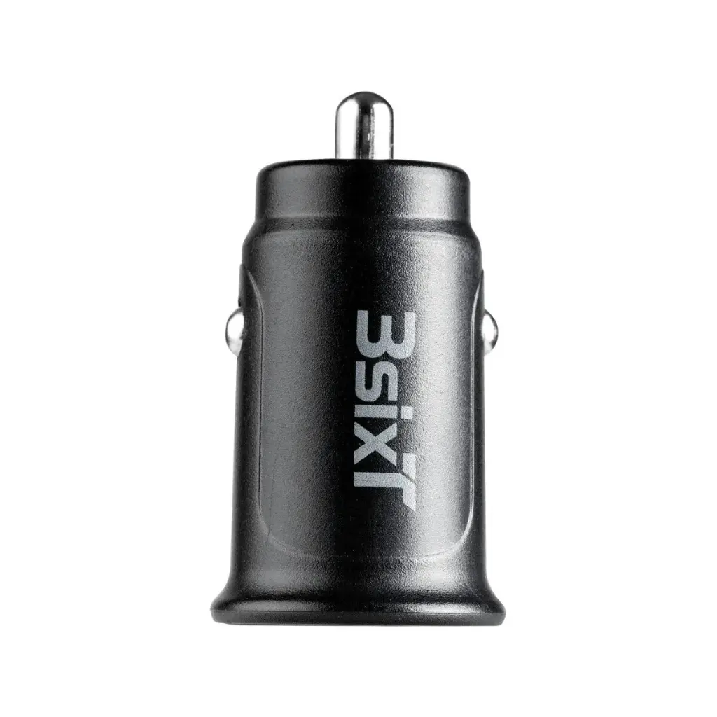 3SIXT - 3SIXT Car Charger USB-C + USB-A | Black | 30W