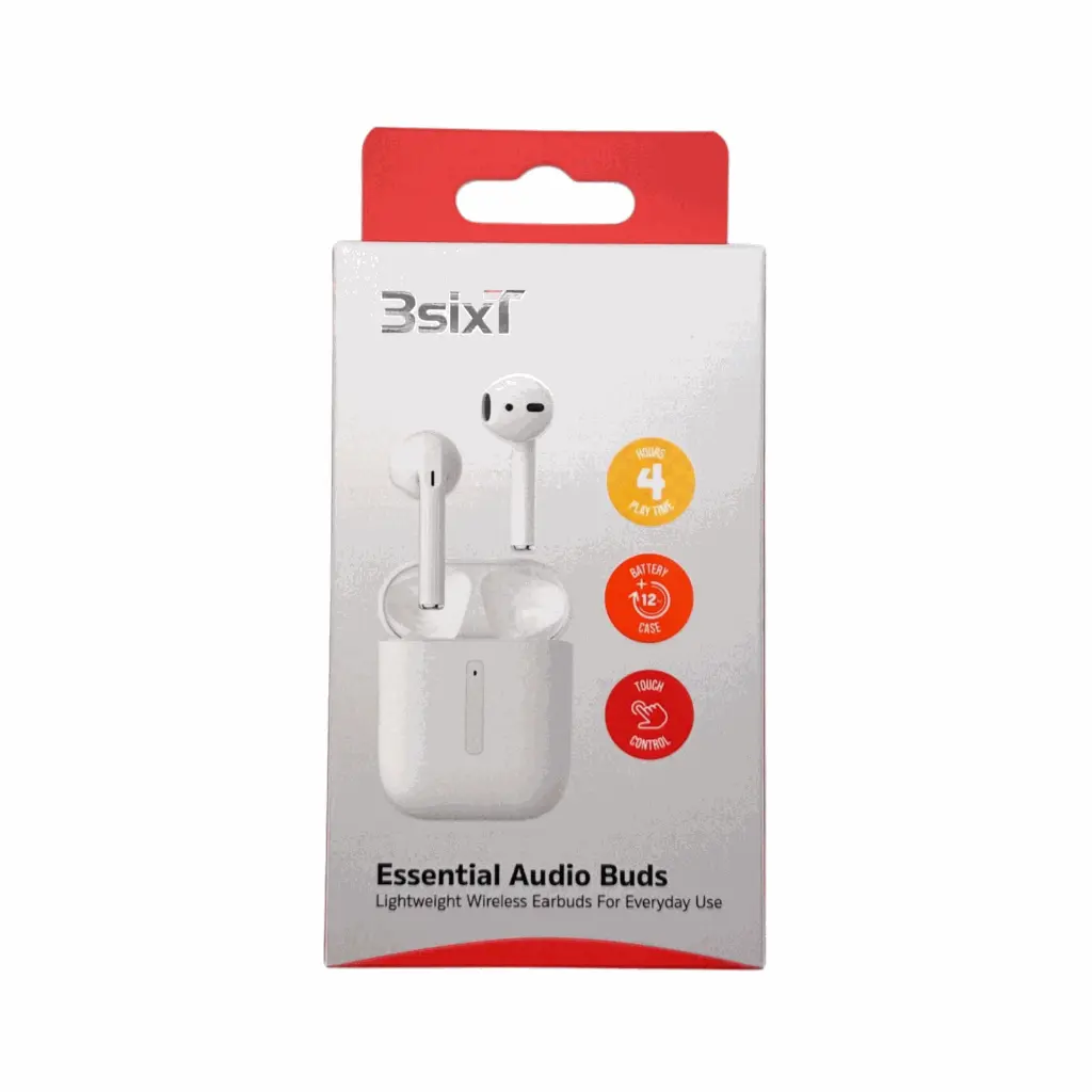 3SIXT - 3SIXT Essential Buds | White
