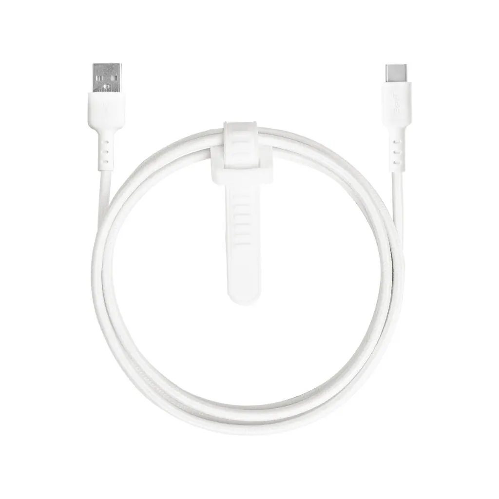 3SIXT - 3SIXT Tough USB-A to USB-C (V2.0) Cable | White | 1.2m