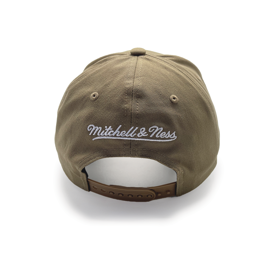 Mitchell & Ness - Mitchell & Ness Milwaukee Bucks NBA Classic Red Core Sport Khaki OSFM MNMB2002