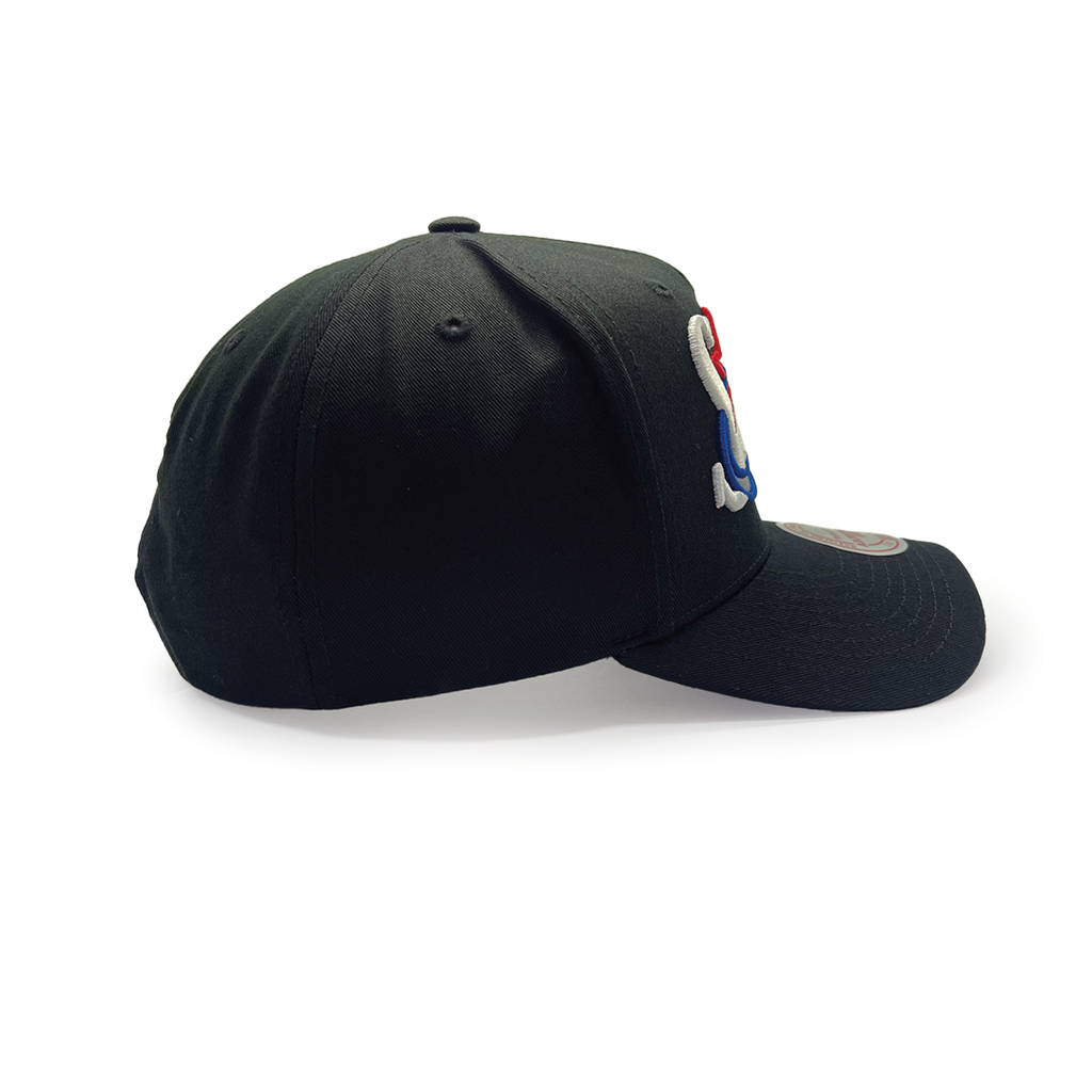 Mitchell & Ness Philadelphia 76ers NBA Team Colour Wordmark MVP Black OSFM MNP72116_20158