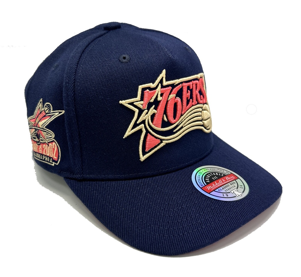 Mitchell & Ness Philidelphia 76ers NBA Salute Navy OSFM MNP721238_20161