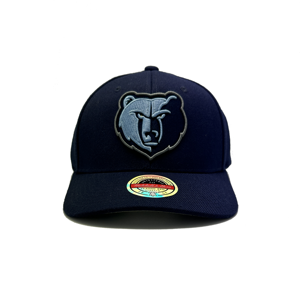 Mitchell & Ness - Mitchell & Ness Pro Crown Memphis Grizzlies NBA Team Ground Navy OSFM MNMG3257