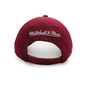 Mitchell & Ness - Mitchell & Ness Pro Crown Miami Heat Team Ground 2.0 NBA Cardinal Red OSFM MNMH3257