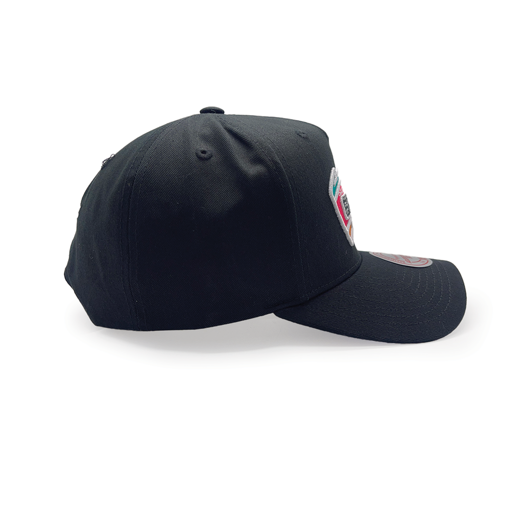 Mitchell & Ness San Antonio Spurs NBA Team Colour Logo MVP Black OSFM MNSS2113_20191