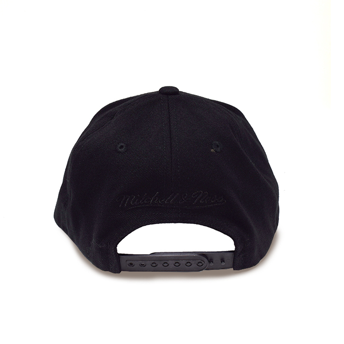 Mitchell & Ness Seattle Sonics NBA Blk+Wht Tm Logo Redline Black OSFM MNSO20106_20193