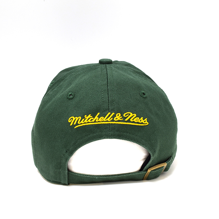 Mitchell & Ness Seattle Supersonics NBA 1996 Champions Dad Hat Faded Green OSFM MNSO0852_20195